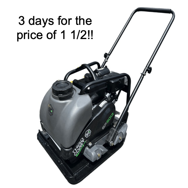 Plate Compactor - Weekend Spcl.